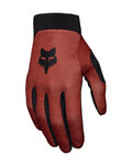 FOX guantes de dedos largos - RANGER - rojo
