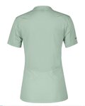 SCOTT jersey de manga corta - TRAIL FLOW ZIP SS W - verde claro