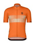 SCOTT jersey de manga corta - TEAM 10 - naranja