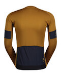 SCOTT maillot de verano de manga larga - ENDURANCE PRO - marrón/azul