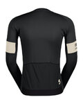 SCOTT maillot de verano de manga larga - ENDURANCE PRO - negro/blanco