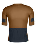 SCOTT jersey de manga corta - ENDURANCE PRO - marrón/azul