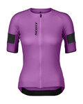 SCOTT jersey de manga corta - ENDURANCE PRO W - púrpura/negro