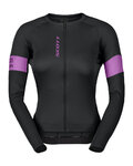 SCOTT maillot de verano de manga larga - ENDURANCE PRO W - negro/púrpura