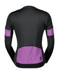 SCOTT maillot de verano de manga larga - ENDURANCE PRO W - negro/púrpura