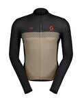 SCOTT maillot de verano de manga larga - RC TEAM - beige/azul
