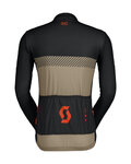 SCOTT maillot de verano de manga larga - RC TEAM - beige/azul