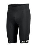 SCOTT pantalones cortos sin tirantes - RC TEAM - negro/blanco