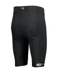 SCOTT pantalones cortos sin tirantes - RC TEAM - negro/blanco