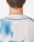 CASTELLI camiseta sin mangas - PRO MESH QUICK STEP 2025 - blanco/azul