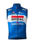 CASTELLI chaleco - SOUDAL QUICK-STEP 2024 PRO LIGHT WIND - azul/blanco/rojo