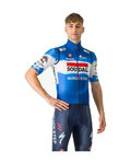 CASTELLI chaleco - SOUDAL QUICK-STEP 2024 PRO LIGHT WIND - azul/blanco/rojo