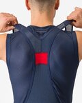 CASTELLI pantalones cortos de tirantes - SOUDAL QUICK-STEP 2024 COMPETIZIONE - azul/blanco/rojo