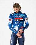 CASTELLI maillot de invierno de manga larga - PRO THERMAL QUICK STEP 2025 - azul/rojo