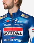 CASTELLI maillot de invierno de manga larga - PRO THERMAL QUICK STEP 2025 - azul/rojo