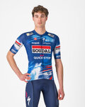 CASTELLI jersey de manga corta - COMPETIZIONE 3 QUICK STEP 2025 - azul/rojo