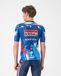 CASTELLI jersey de manga corta - COMPETIZIONE 3 QUICK STEP 2025 - azul/rojo