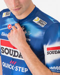 CASTELLI jersey de manga corta - COMPETIZIONE 3 QUICK STEP 2025 - azul/rojo