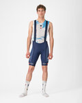 CASTELLI pantalones cortos de tirantes - COMPETIZIONE 2 QUICK STEP 2025 - azul