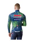 CASTELLI maillot de verano de manga larga - MID WEIGHT 2 LS TEAM SOUDAL QUICK-STEP 2026 - azul
