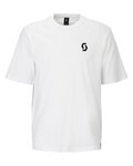 SCOTT Camiseta de manga corta - AUTHENTIC SS - blanco