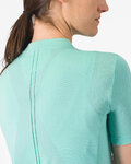 CASTELLI jersey de manga corta - ANIMA 4 - azul claro