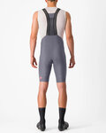 CASTELLI pantalones cortos de tirantes - ESPRESSO - gris