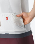 CASTELLI jersey de manga corta - ESPRESSO - blanco