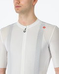 CASTELLI jersey de manga corta - ESPRESSO - blanco