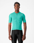 CASTELLI jersey de manga corta - ESPRESSO - turquesa