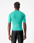 CASTELLI jersey de manga corta - ESPRESSO - turquesa