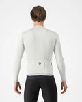 CASTELLI maillot de verano de manga larga - ESPRESSO - blanco