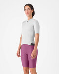 CASTELLI pantalones cortos sin tirantes - ESPRESSO - púrpura