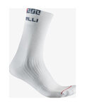 CASTELLI calcetines clásicos - BANDITO MERINO 18 - blanco