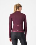 CASTELLI maillot de invierno de manga larga - ESPRESSO THERMAL W LS - rojo