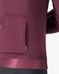 CASTELLI maillot de invierno de manga larga - ESPRESSO THERMAL W LS - rojo