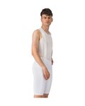 CASTELLI pantalones cortos de tirantes - FREE AERO RACE - blanco
