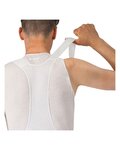 CASTELLI pantalones cortos de tirantes - FREE AERO RACE - blanco