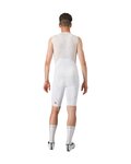 CASTELLI pantalones cortos de tirantes - FREE AERO RACE - blanco