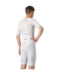 CASTELLI pantalones cortos de tirantes - FREE AERO RACE - blanco