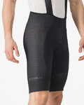 CASTELLI pantalones cortos de tirantes - A/C - negro