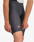 CASTELLI pantalones cortos de tirantes - COMPETIZIONE 2 - gris