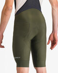 CASTELLI pantalones cortos de tirantes - COMPETIZIONE 2 - verde