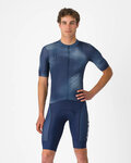 CASTELLI pantalones cortos de tirantes - COMPETIZIONE 2 KIT - azul
