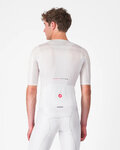 CASTELLI jersey de manga corta - AERO RACE 8S - blanco