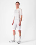 CASTELLI jersey de manga corta - AERO RACE 8S - blanco