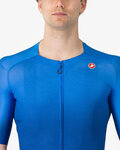CASTELLI jersey de manga corta - UPF - azul