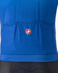 CASTELLI jersey de manga corta - UPF - azul