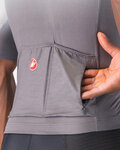 CASTELLI jersey de manga corta - UPF - gris