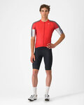 CASTELLI jersey de manga corta - ENTRATA 6 - rojo/gris